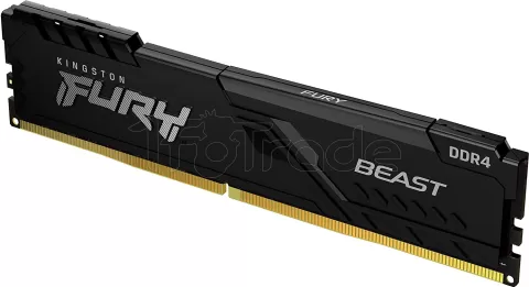 Barrette mémoire 16Go DIMM DDR4 Kingston Fury Beast 3200Mhz (Noir) pour  professionnel, 1fotrade Grossiste informatique
