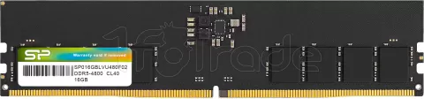 Photo de Barrette mémoire 16Go DIMM DDR5 Silicon Power 4800Mhz (Noir)