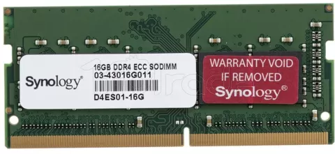 Photo de Barrette mémoire NAS 16Go SoDIMM DDR4 Synology 2666MHz