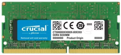 Photo de Barrette mémoire SODIMM DDR4 Crucial  2400Mhz 16Go (Vert) compatible Mac