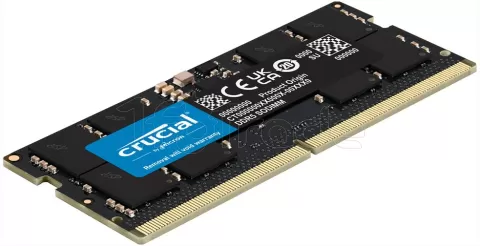 Photo de Barrette mémoire SODIMM DDR5 32Go Crucial 5200Mhz (Noir)