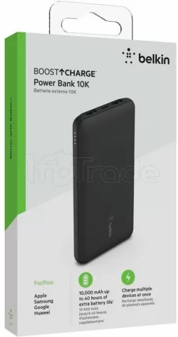 Photo de Batterie externe USB Belkin BoostCharge - 10000mAh (Noir)