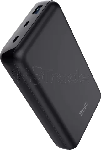 Photo de Batterie externe USB Trust Laro - 20000mAh 100W (Noir)