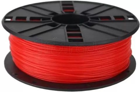 Photo de Bobine de Filament PLA Gembird Ø1,75mm - 1Kg (Rouge fluorescent)