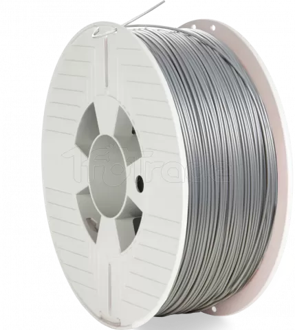 Photo de Bobine de Filament PLA Verbatim 1,75 mm - 1 Kg (Gris)