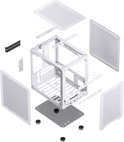 Photo de Boitier Cube Micro-ATX Jonsbo C6 (Blanc)