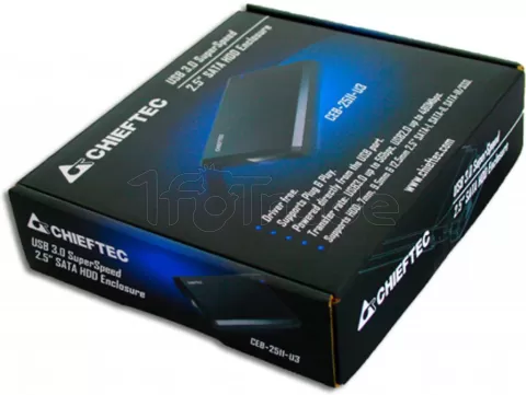 Photo de Boitier externe USB 3.0 Chieftec CEB-2511-U3 - S-ATA 2,5" (Noir)