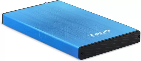 Photo de Boitier externe USB 3.1 TooQ TQE-2527 - S-ATA 2,5" (Bleu)