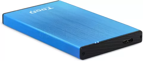 Photo de Boitier externe USB 3.1 TooQ TQE-2527 - S-ATA 2,5" (Bleu)