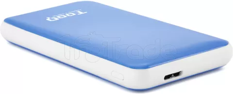 Photo de Boitier externe USB 3.1 TooQ TQE-2528 - S-ATA 2,5" (Bleu)