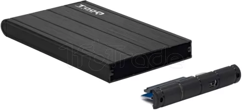 Photo de Boitier externe USB 3.1 TooQ TQE-2530 - S-ATA 2,5" (Noir)