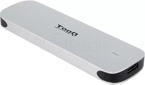 Photo de Boitier externe USB-C 3.1 Tooq TQE-2202 - S-ATA M.2 Type 2280 (Argent)