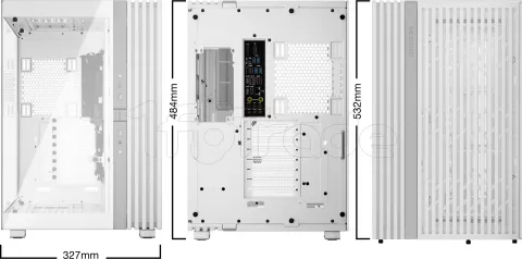 Photo de Boitier Grand Tour E-ATX be quiet! Light Base 900 DX RGB avec panneaux vitrés (Blanc)