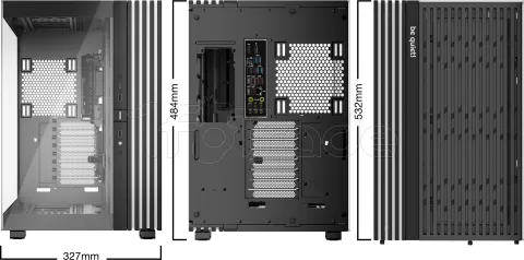 Photo de Boitier Grand Tour E-ATX be quiet! Light Base 900 DX RGB avec panneaux vitrés (Noir)