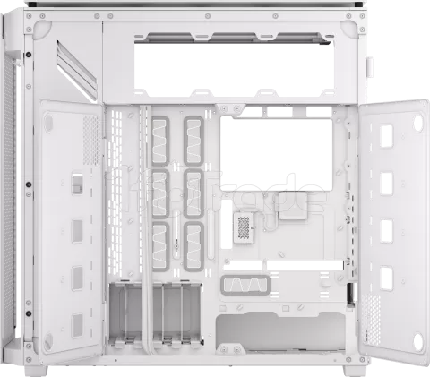 Photo de Boitier Grand Tour E-ATX Corsair 9000D Airflow RGB avec panneau vitré (Blanc)