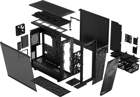 Photo de Boitier Grand Tour E-ATX Fractal Design Meshify 2 XL avec panneau vitré (Noir)