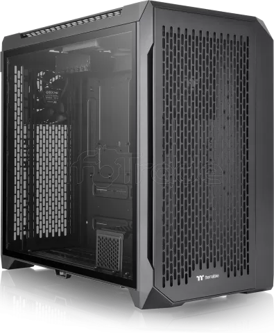 Photo de Boitier Grand Tour E-ATX Thermaltake Centralized Thermal Efficiency C750 Air avec panneaux vitrés (Noir)