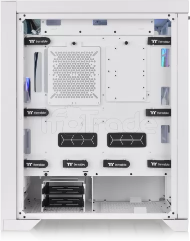 Photo de Boitier Grand Tour E-ATX Thermaltake Centralized Thermal Efficiency T500 TG RGB avec panneaux vitrés (Blanc)