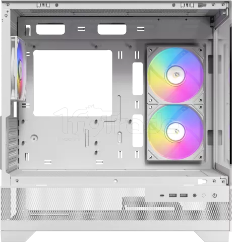 Photo de Boitier Mini Tour Micro-ATX Antec CX500M RGB avec panneaux vitrés (Blanc)