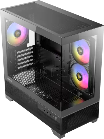 Photo de Boitier Mini Tour Micro-ATX Antec CX500M RGB avec panneaux vitrés (Noir)