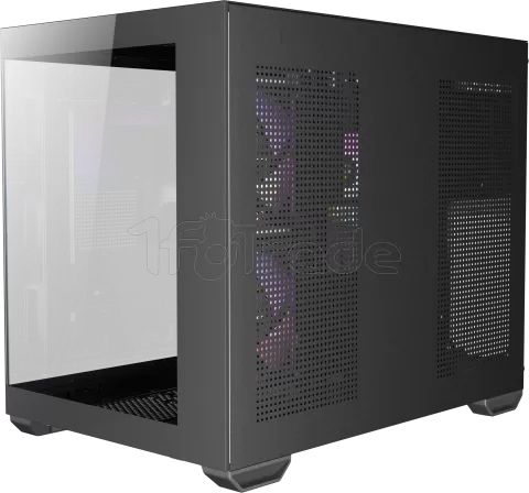 Photo de Boitier Mini Tour Micro-ATX Antec CX600M RGB avec panneaux vitrés (Noir)