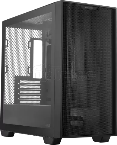 Photo de Boitier Mini Tour Micro ATX Asus A21 avec panneaux vitrés (Noir)