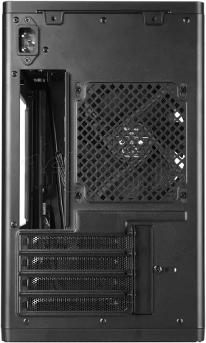 Photo de Boitier Mini Tour Micro ATX Chieftec Uni BX-10B-OP avec panneau vitré (Noir)