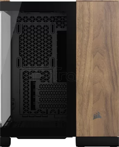 Photo de Boitier Mini Tour Micro ATX Corsair 2500X avec panneaux vitrés (Noir/Marron)