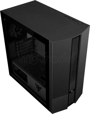 Photo de Boitier Mini Tour Micro ATX iTek Liflig 41 RGB avec panneau vitré (Noir)