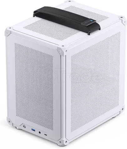 Photo de Boitier Mini Tour Micro-ATX Jonsbo C6 Handle (Blanc)