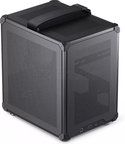 Photo de Boitier Mini Tour Micro-ATX Jonsbo C6 Handle (Noir)