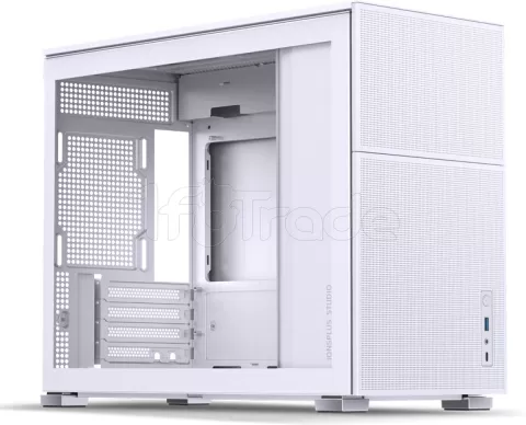 Photo de Boitier Mini Tour Micro ATX Jonsbo D31 Mesh avec panneau vitré (Blanc)