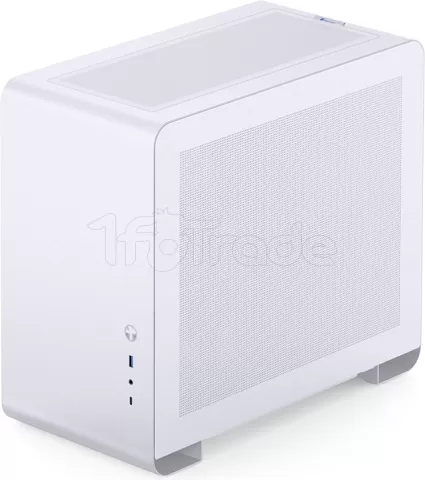 Photo de Boitier Mini Tour Micro-ATX Jonsbo U4 Mini avec panneau vitré (Blanc)