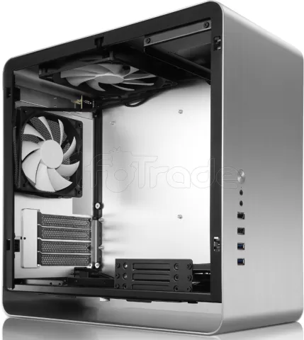 Photo de Boitier Mini Tour Micro-ATX Jonsbo UMX3 (Argent)