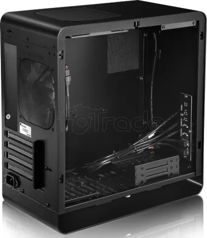 Photo de Boitier Mini Tour Micro-ATX Jonsbo UMX3 avec panneau vitré (Noir)