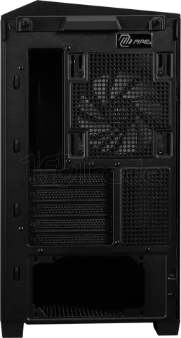 Photo de Boitier Mini Tour Micro ATX MSI Mag Pano M100R Project Zero RGB avec panneaux vitrés (Noir)