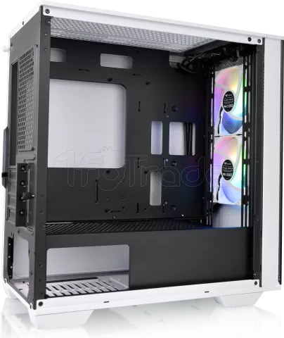 Photo de Boitier Mini Tour Micro ATX Thermaltake Divider 170 RGB (Blanc/Noir)