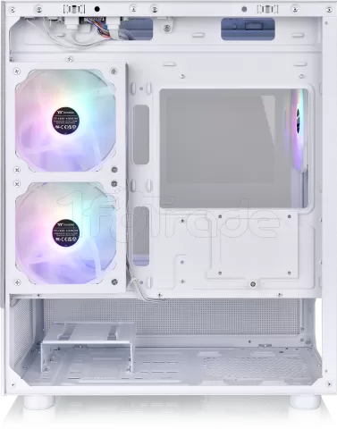 Photo de Boitier Mini Tour Micro ATX Thermaltake View 170 TG RGB avec panneau vitré (Blanc)