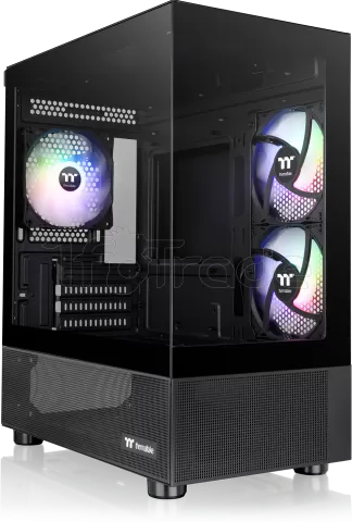 Photo de Boitier Mini Tour Micro ATX Thermaltake View 170 TG RGB avec panneau vitré (Noir)