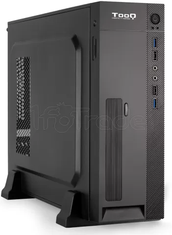 Photo de Boitier Mini Tour Micro ATX TooQ TQC-3008U3C + Alimentation 500W (Noir)