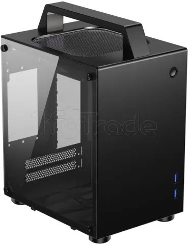 Photo de Boitier Mini Tour Mini ITX Jonsbo T8 avec panneau vitré (Noir)