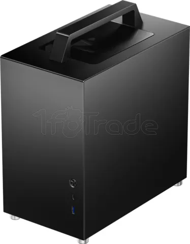 Photo de Boitier Mini Tour Mini ITX Jonsbo T8 Plus RGB avec panneau vitré (Noir)