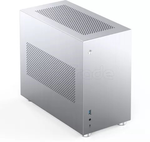 Photo de Boitier Mini Tour Mini ITX Jonsbo V10 (Argent)