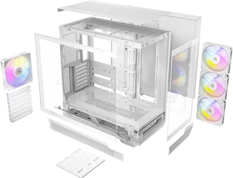 Photo de Boitier Moyen Tour ATX Antec Constellation C7 RGB avec panneaux vitrés (Blanc)