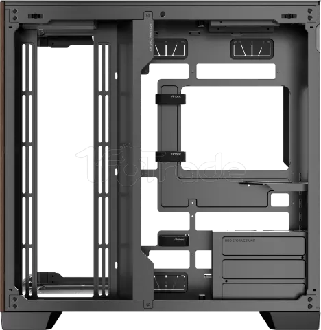 Photo de Boitier Moyen Tour ATX Antec Constellation C8 Curve Wood avec panneaux vitrés (Noir)