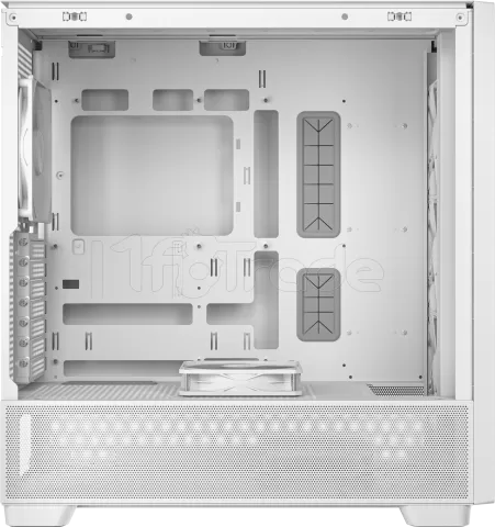 Photo de Boitier Moyen Tour ATX Antec Flux avec panneau vitré (Blanc/Marron)