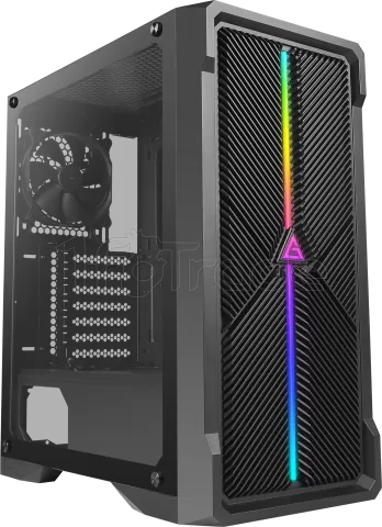 Photo de Boitier Moyen Tour ATX Antec NX420 RGB avec panneau vitré (Noir)