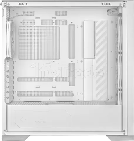 Photo de Boitier Moyen Tour ATX Asus Tuf Gaming GT302 RGB avec panneau vitré (Blanc)