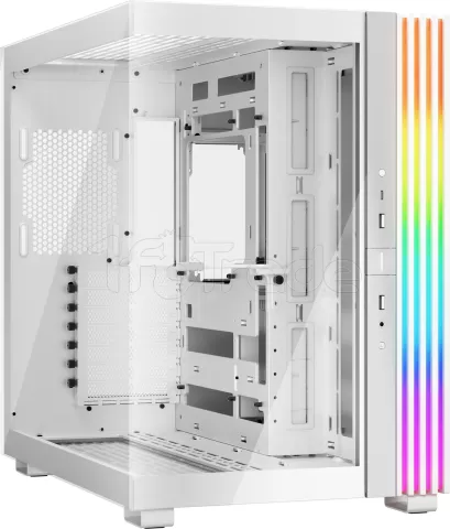 Photo de Boitier Moyen Tour ATX be quiet! Light Base 600 DX RGB avec panneaux vitrés (Blanc)