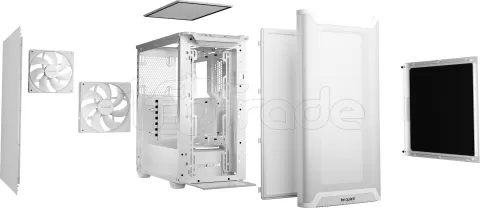 Photo de Boitier Moyen Tour ATX be quiet! Pure Base 501 AirFlow (Blanc)